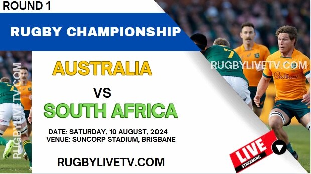 [Rd 1] Australia Vs South Africa Live Stream & Replay - 2024 Rugby Championship