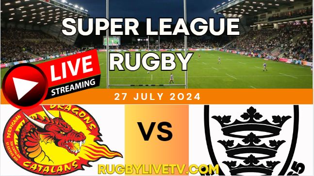 {RD19} - 2024 Dragons Vs Hull FC Rugby Live Stream | Super League