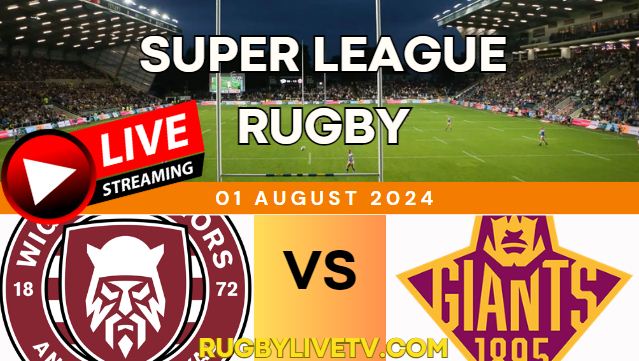 {RD20} - 2024 Warriors Vs Giants Rugby Live Stream | Super League