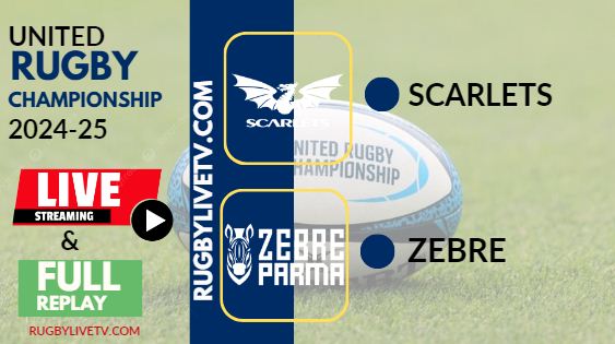 [2024 URC-RD 6] Scarlets Vs Zebre Parma Rugby Live Stream & Replay slider