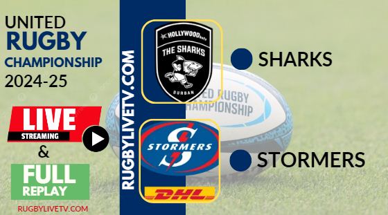 [2024 URC-RD 7] Sharks Vs Stormers Rugby Live Stream & Replay