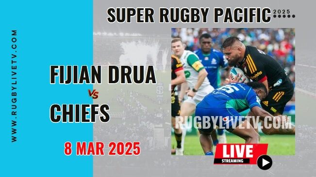 [Rd 4] Fijian Drua Vs Chiefs Live Streaming & Match Replay 2025 | Super Rugby Pacific