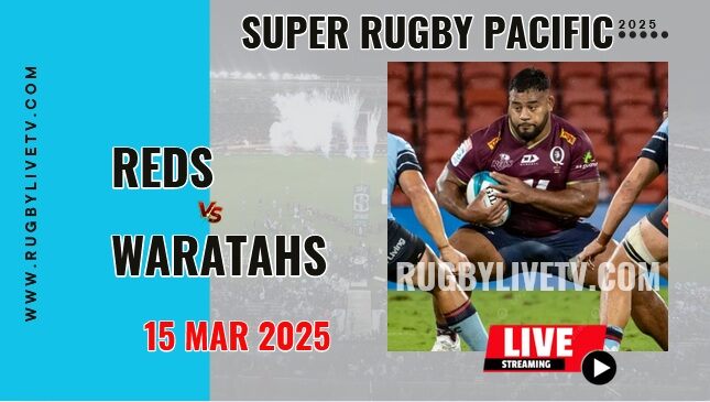 [Rd 5] Waratahs Vs Reds Live Streaming & Match Replay 2025 | Super Rugby Pacific