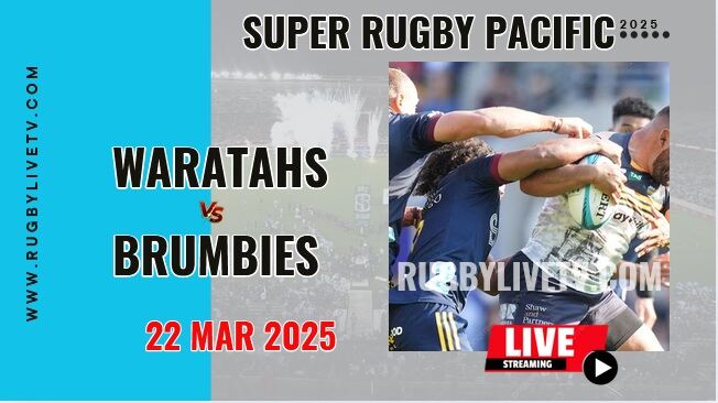 Rd 6] Brumbies Vs Waratahs Live Streaming & Match Replay 2025 | Super Rugby Pacific