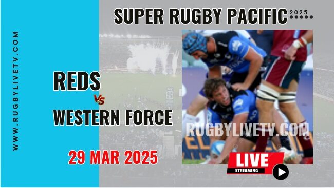 [Rd 7] Reds Vs Western Force Live Streaming & Match Replay 2025 | Super Rugby Pacific