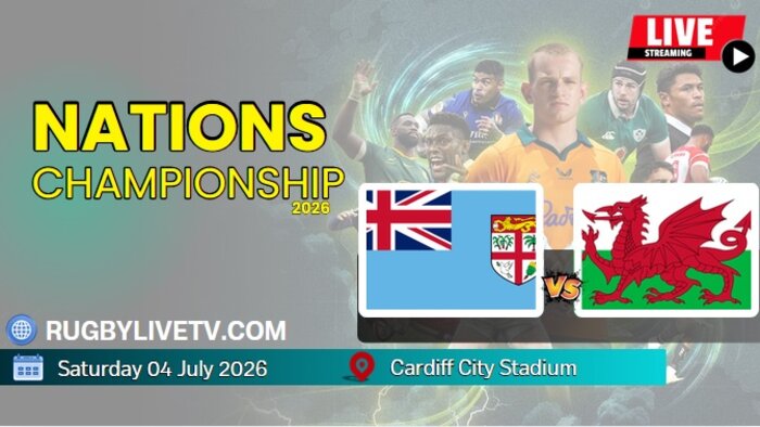 Fiji VS Wales Internationals Rugby Live Stream