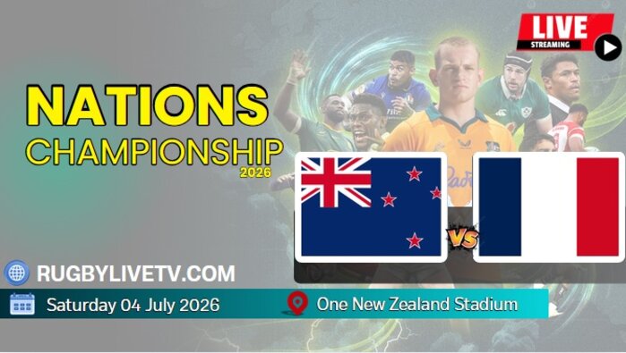 New Zealand VS France Internationals Rugby Live Stream