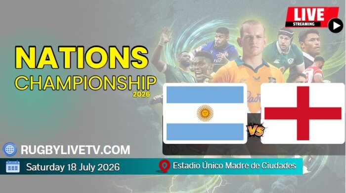 England Vs Argentina Rugby International Live Stream Replay