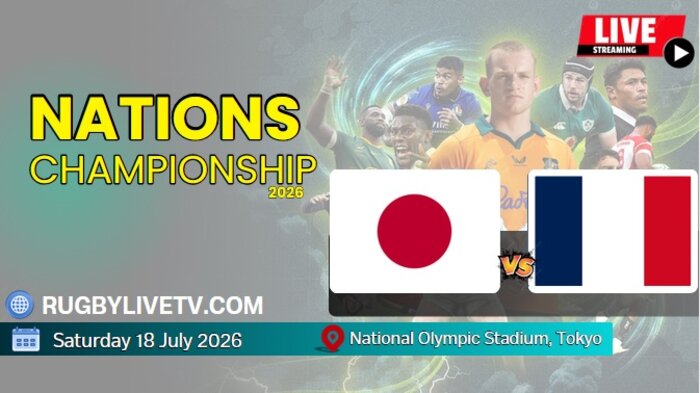 France Vs Japan International Rugby Live Stream