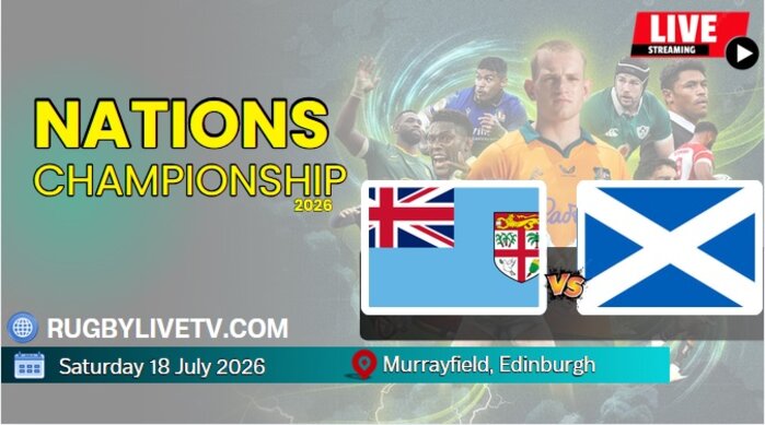 Scotland Vs Fiji Rugby International Live Stream Replay